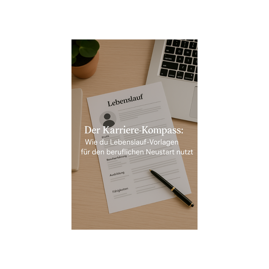 Dein Karriere-Kompass: Wie du Lebenslauf-Vorlagen für deinen beruflichen Neustart optimal nutzt